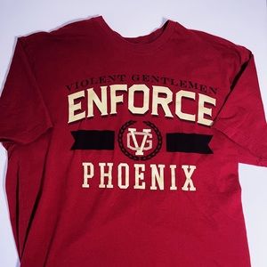 Violent Gentlemen, “Enforce Phoenix”, Mens L Shirt